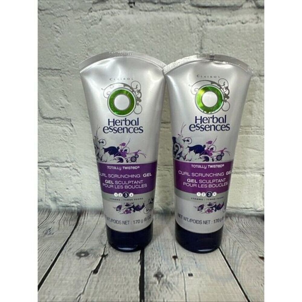 Herbal Essences Totally Twisted Curl Scrunching Gel Mixed Berry 6 Oz Original